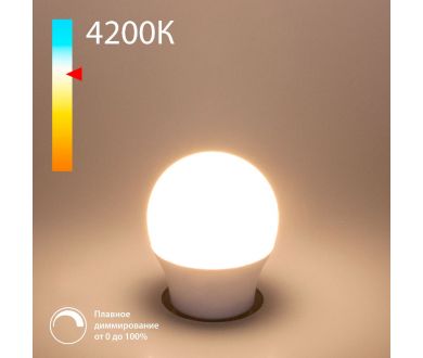 Светодиодная диммируемая лампа Elektrostandard E27 7W 4200K 4690389196591 a063766