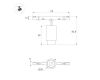 Трековый магнитный светильник Arlight MAG-MICROCOSM-SPOT-ZOOM-R30-2W Day4000 (WH, 15-45 deg, 24V) (IP20 Металл) 051803