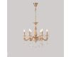 Подвесная люстра Crystal Lux ELIZABETH SP6 BRASS