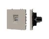 Розетка компьютерная софт-тач кашемир Arlight SCT-MPC1-SFPL-CA (RJ-45, CAT6) 059438(1)
