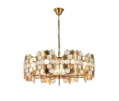 Подвесная люстра Indigo Delizia 12047/8P Brass V000572