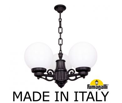 Уличный подвесной светильник Fumagalli Globe 250 G25.120.S30.AYF1R