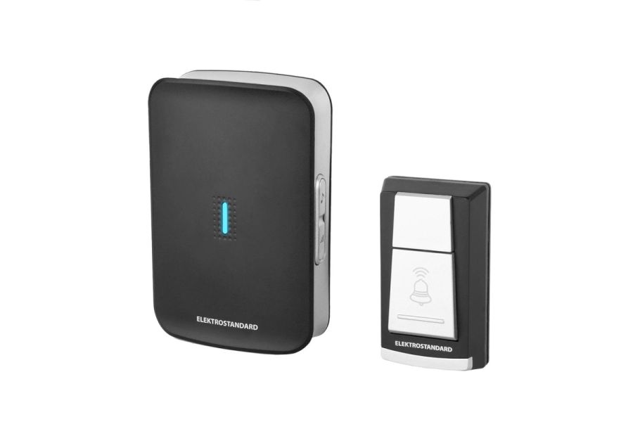 Звонок беспроводной Elektrostandard DBQ19M WL 36M IP44 черный 4690389144882