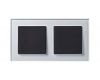 Рамка 2-ая Systeme Electric AtlasDesign Nature Стекло алюминий ATN320302