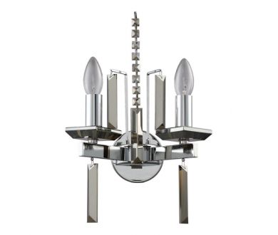 Бра Crystal Lux Marron AP2 Chrome