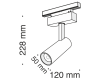 Трековый светильник Maytoni Track lamps TR019-2-10W4K-B