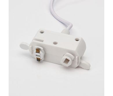 Крепление для однофазного трека с шнуром Lumker VL-M8-WH 010756