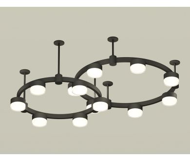 Комплект подвесного светильника Ambrella Light Techno Ring XR92221006 (A9222, A9227, C9238, C9232, N8399)