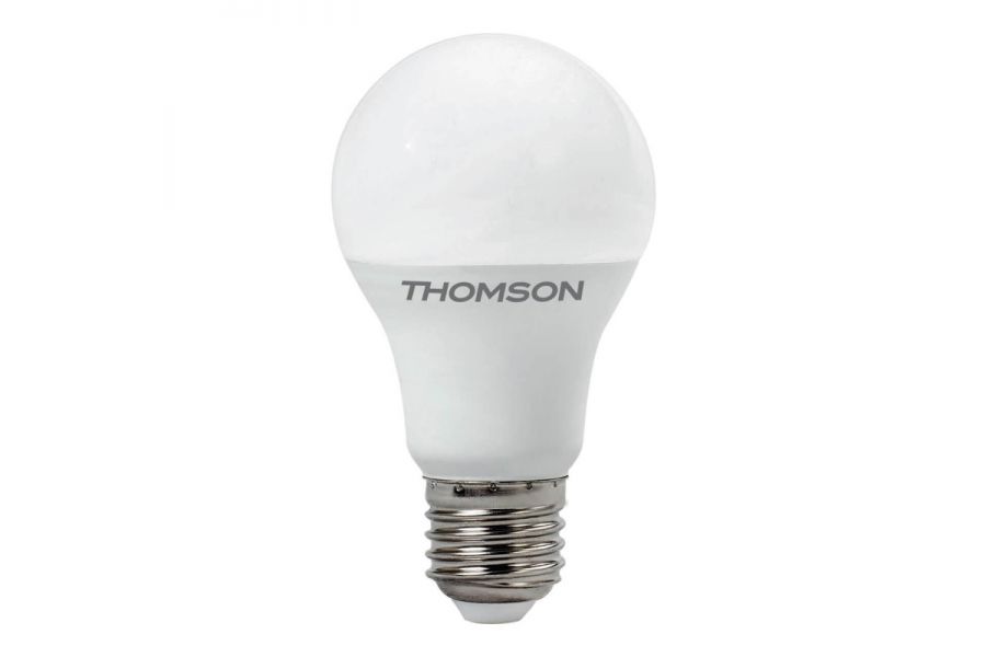 Лампа светодиодная Thomson E27 9W 4000K груша матовая TH-B2004