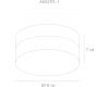 Потолочный светильник Arte Lamp Aqua-Tablet A6047PL-1BK