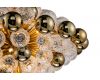 Люстра на штанге iLamp Rockfeller 100D-18 Matt Bronze