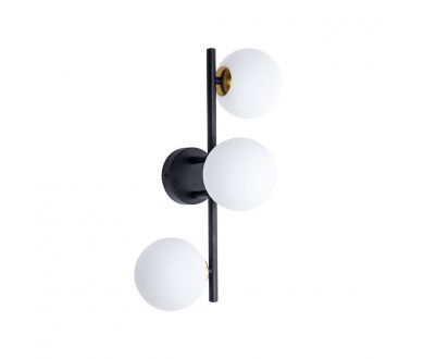 Купить Бра Arte Lamp Gemini A2243PL-3BK Бра Arte Lamp Gemini A2243PL-3BK