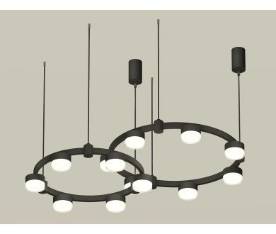 Комплект подвесного светильника Ambrella Light Techno Ring XR92091006 (A9209x2, C9238, C9232, N8399)
