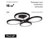Потолочная светодиодная люстра iLedex Clover 6885/4 BK