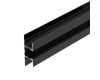 Алюминиевый профиль Arlight WALL-2575-DUAL-2000 ANOD BLACK 052332
