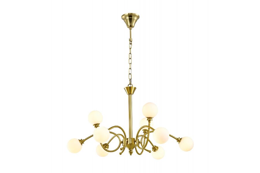 Подвесная люстра Milosh Tendence Lola 0927CL-9GD