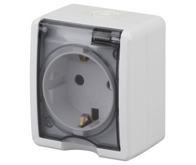 Розетка 2P+E со шторками и 2xUSB Эра 11-2402-01 Б0020714