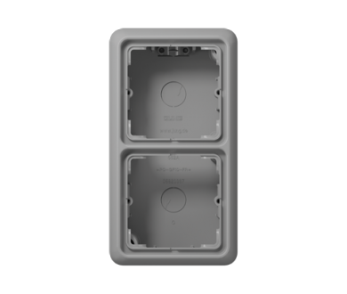 Купить Коробка двухместная Jung CD582AGR Коробка двухместная Jung CD582AGR
