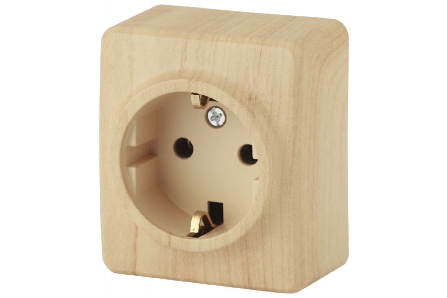 Розетка 2P+E Schuko Эра 11-2203-11 Б0020687