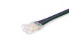 Соединитель гибкий односторонний COB RGB 12/24V для лент 10mm (4 конт.) (5шт. в комплекте) GS7411