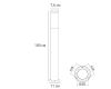 Ландшафтный светильник Arte Lamp Salire A3157PA-1BK