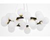 Подвесная люстра Lumina Deco Marsiada LDP 6033-25 BK+MD