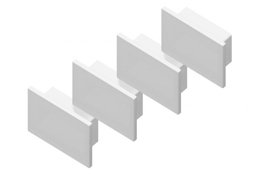 Заглушка (4 шт.) Ambrella Light Alum Profile GP8350