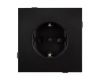 Механизм электрической розетки Arlight SCT-TENDO-MEU1-PL-BK (230V, 16A) 054079