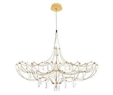 Подвесная люстра Loft IT Mira 10589/900 Gold Asfour