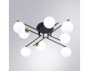 Потолочная люстра Arte Lamp Gemini A2243PL-8BK
