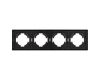 Рамка пластиковая на 4 поста Arlight FRM-TENDO-SFPL-4-GR 054655
