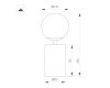 Настольная лампа Arlight SP-ORNELLA-TAB-L290-R125-6W Warm3200-MIX (WH, 300 deg, 230V, TOUCH-DIMM) (IP20 Металл) 059536