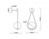 Бра Arte Lamp Matisse A7765AP-1BK
