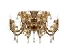 Подвесная люстра iLamp Asia 81069-8+4 BR