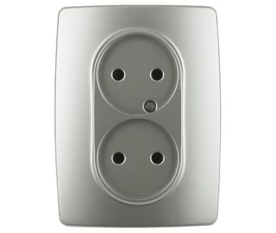 Розетка 2x2P Эра 12-2107-15 Б0031247