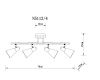 Спот Arte Lamp Harmony A5112PL-4BK