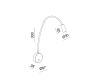 Гибкое бра Italline DE-316 bronze