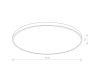 Потолочная люстра Nowodvorski Agnes Round Led Pro 10981