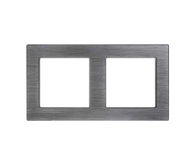 Рамка на 2 поста Arlight FRM-PRESTO-ALS-2-GR 043856