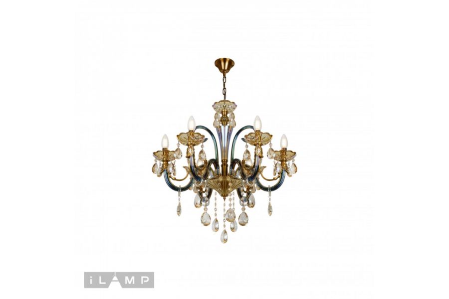 Подвесная люстра iLamp Asia 61081-6 BR