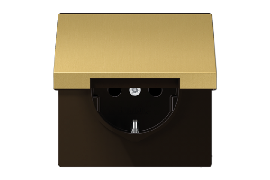 Розетка штепсельная Schuko Jung ME1520KIKLC