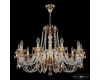 Подвесная люстра Bohemia Ivele Crystal 5402/10/300 G Amber/M-1H K721