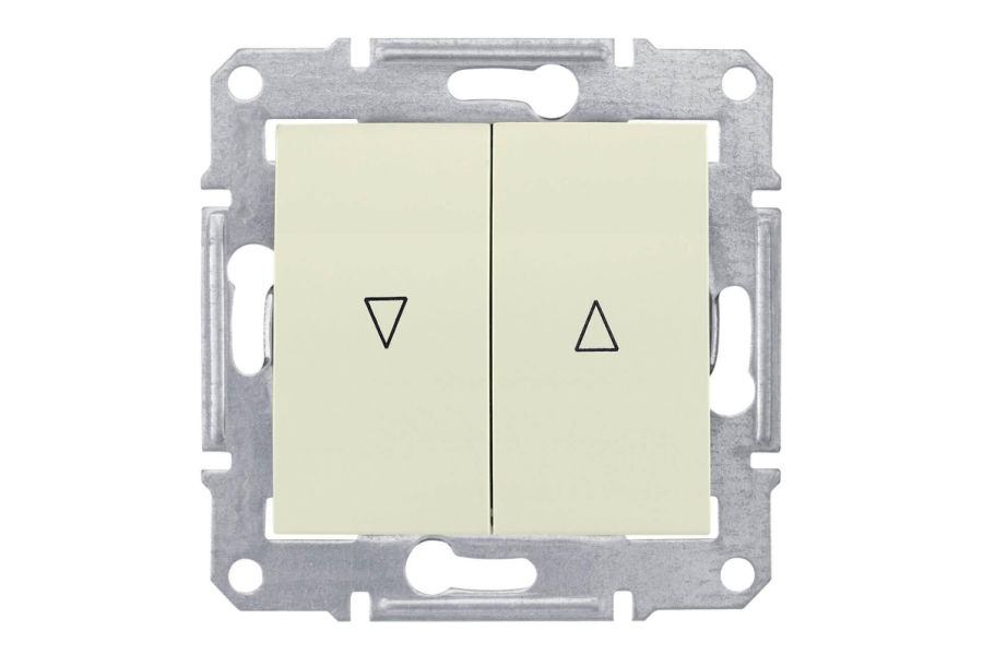 Выключатель для жалюзи механическая блокировка Schneider Electric Sedna SDN1300347