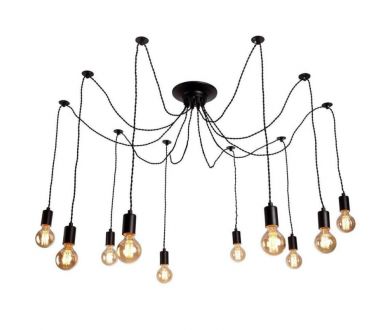 Подвесная люстра Arte Lamp 76 A9184SP-10BK