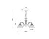 Подвесная люстра Myfar Ginevra MR2731-5CP