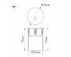 Светильник для ступеней Arlight LT-GAP-R70-3W Warm3000 025737