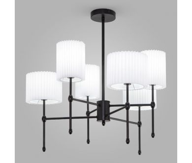 Люстра на штанге Eurosvet Notturno 60162/6 черный Smart a065662