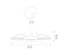 Встраиваемый светильник Arte Lamp Aqua A5440PL-1SS
