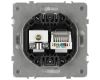 Розетка Эра Galaxy 15-3110-08 комбинированная RJ45+TV IP20 белый матовый Б0070790