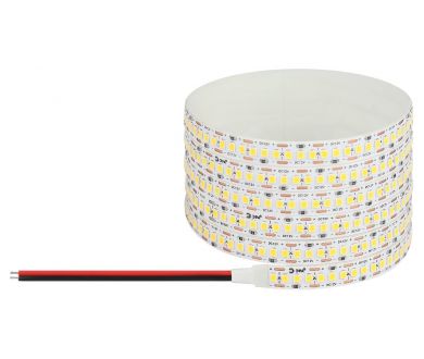 Светодиодная лента Эра 12В 2835 19,2Вт/м 3000K 5м IP20 LS2835-19,2-240-12-3000K-IP20-1 year-5m Б0059906